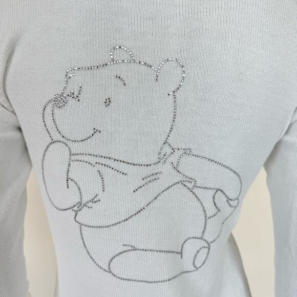Disney Winnie the Pooh women sweater with crystals size S - Picture 5 of 10
